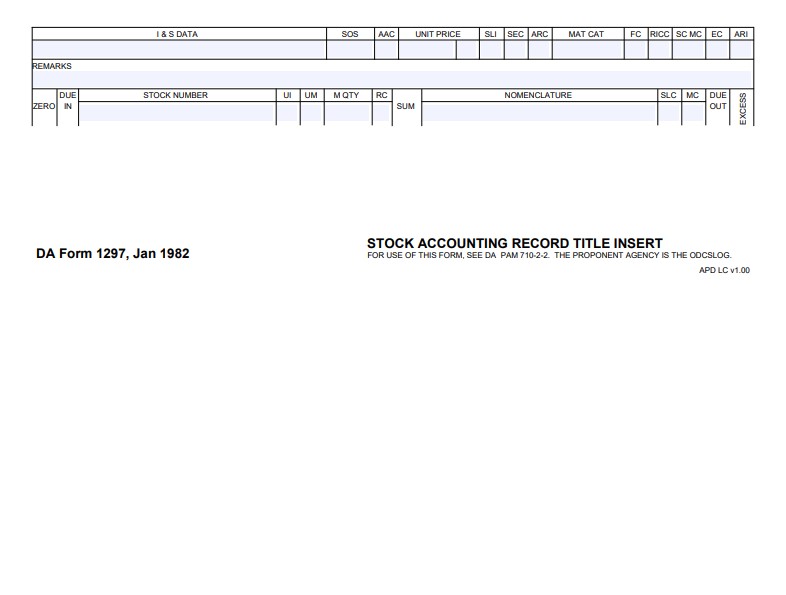 Download da Form 1297