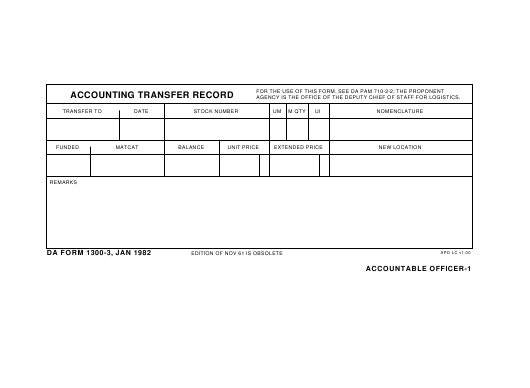 Download da Form 1300-3