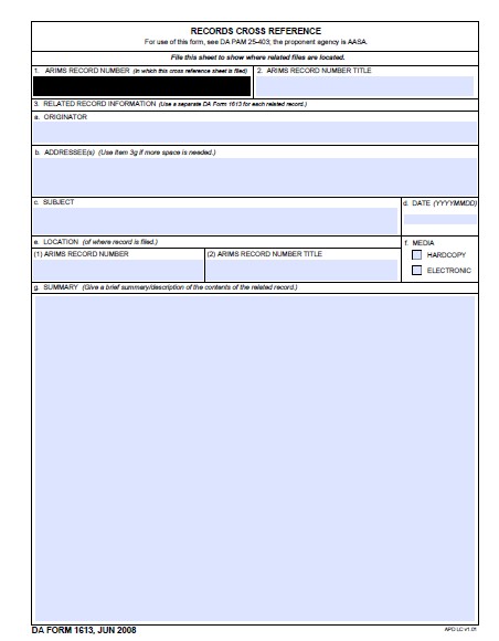 Download da Form 1613