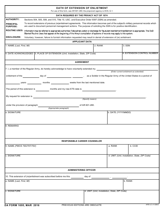 Download da Form 1695