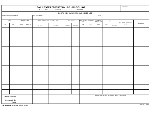 Download da Form 1713-3