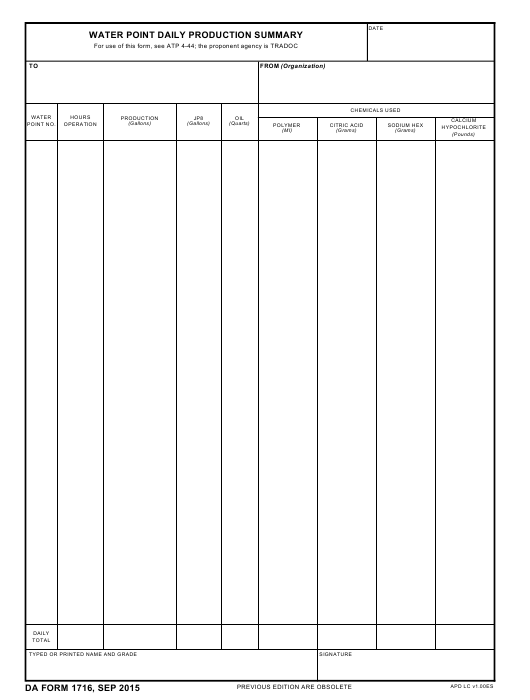 Download da Form 1716