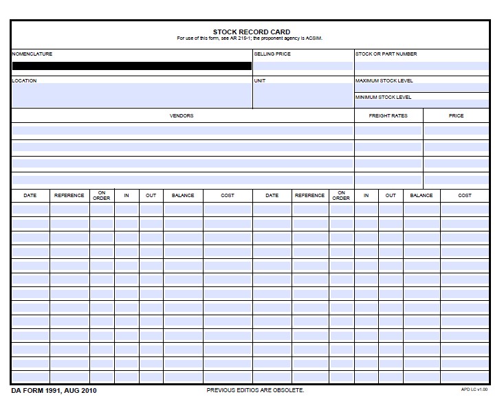 Download da Form 1991