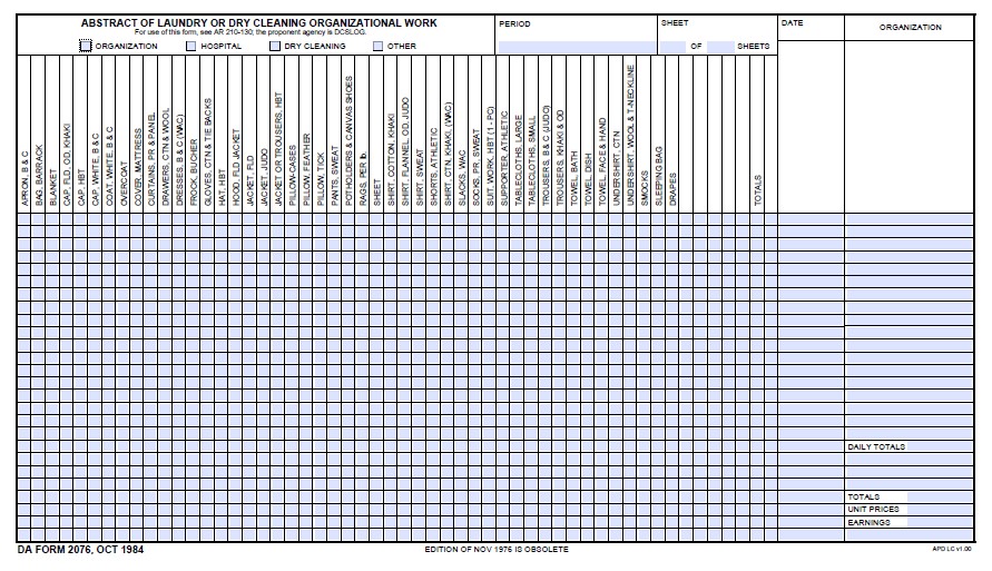 Download da Form 2076