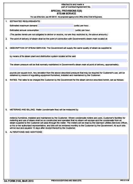 Download da Form 2105