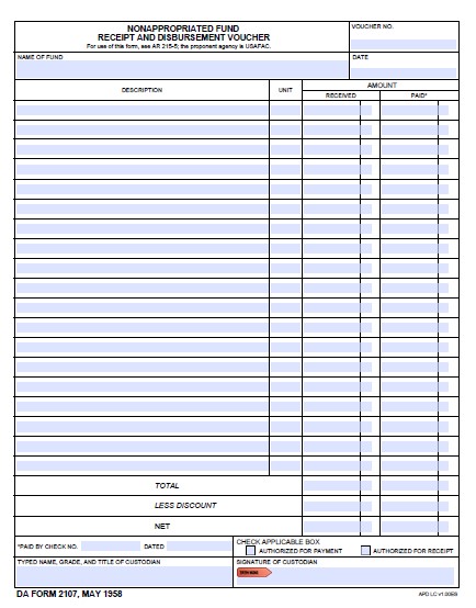 Download da Form 2107