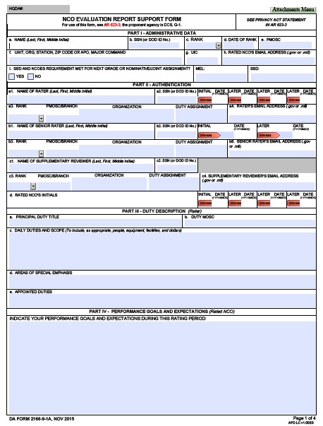 Download da Form 2166-9-1A