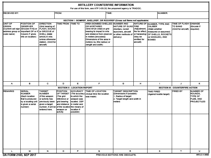 Download da Form 2185