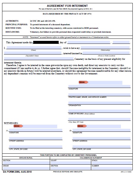 Download da Form 2386