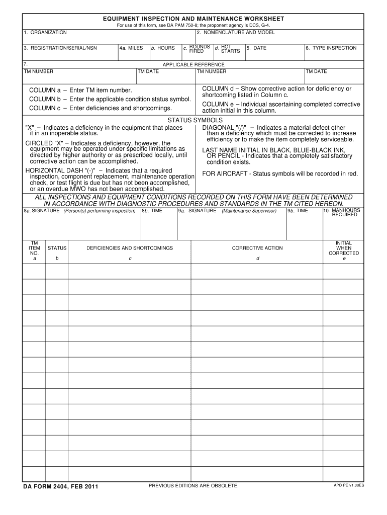 Download da Form 2404