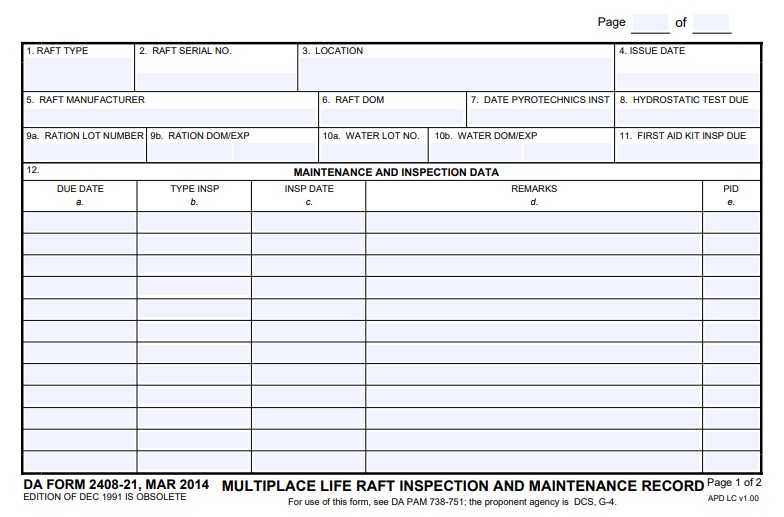 Download da Form 2408-21