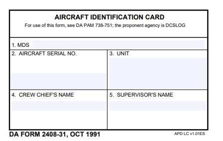 Download da Form 2408-31