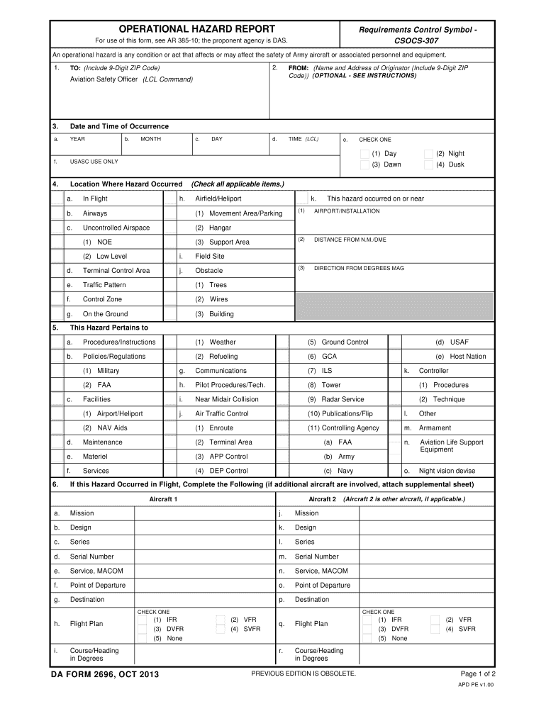 Download da Form 2696