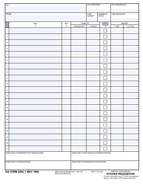 Download da Form 2930