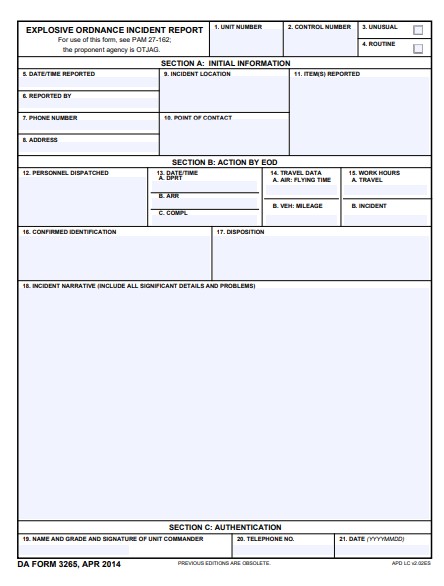 Download da Form 3265