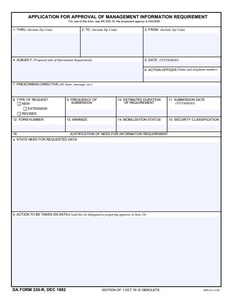 Download da Form 335-R