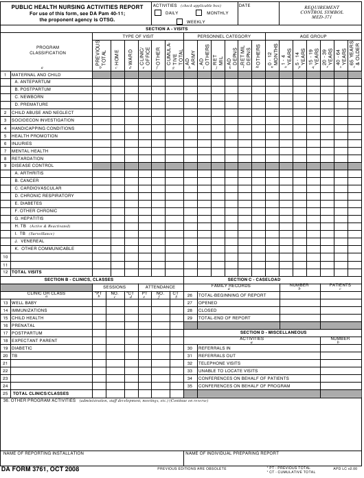 Download da Form 3761