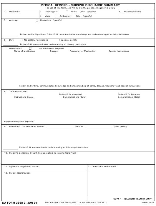 Download da Form 3888-3