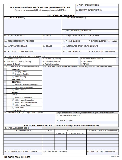 Download da Form 3903