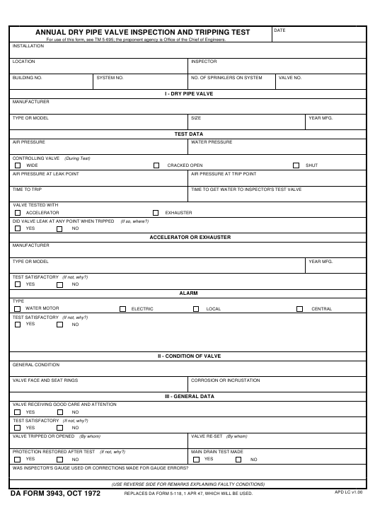 Download da Form 3943