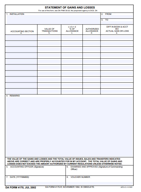 Download da Form 4170