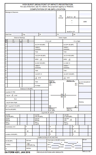 Download da Form 4201