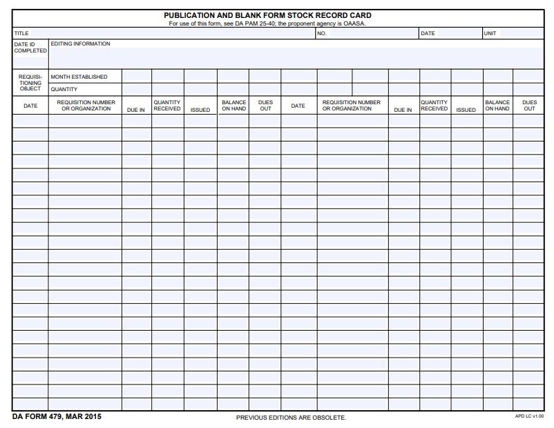 Download da Form 479