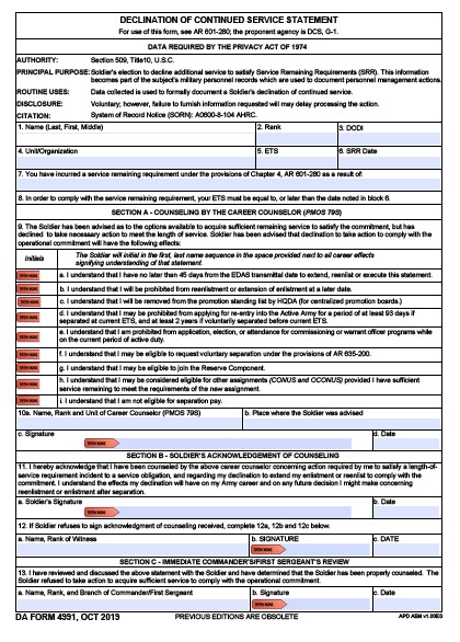 Download da Form 4991