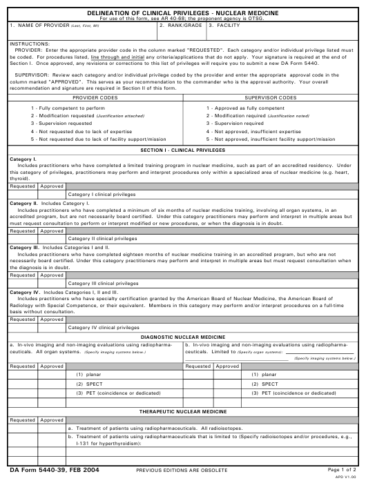 Download da Form 5440-39