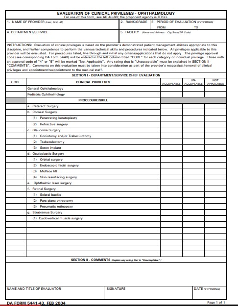 Download da Form 5441-43