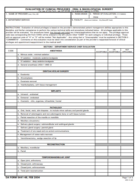 Download da Form 5441-48