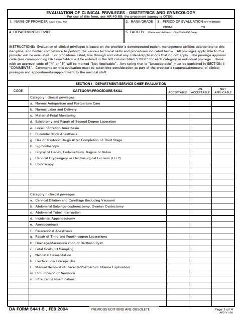 Download da Form 5441-5