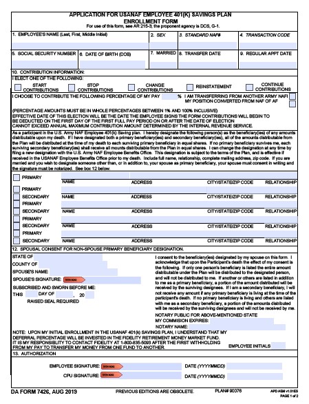 Download da Form 7426