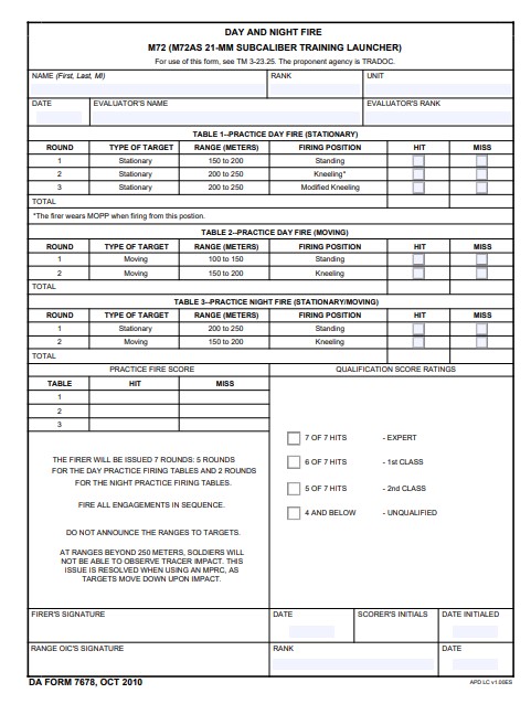 Download da Form 7678