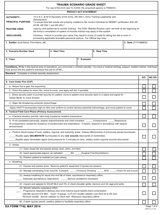 Download da Form 7742