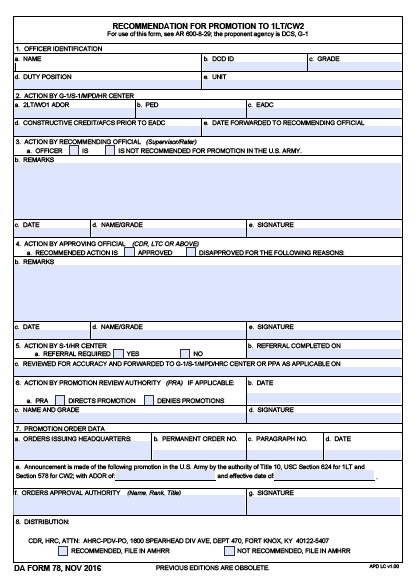 Download da Form 78