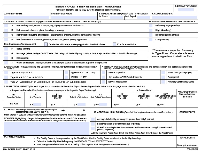 Download da Form 7847