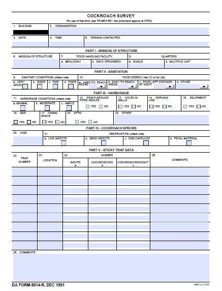 Download da Form 8014-R