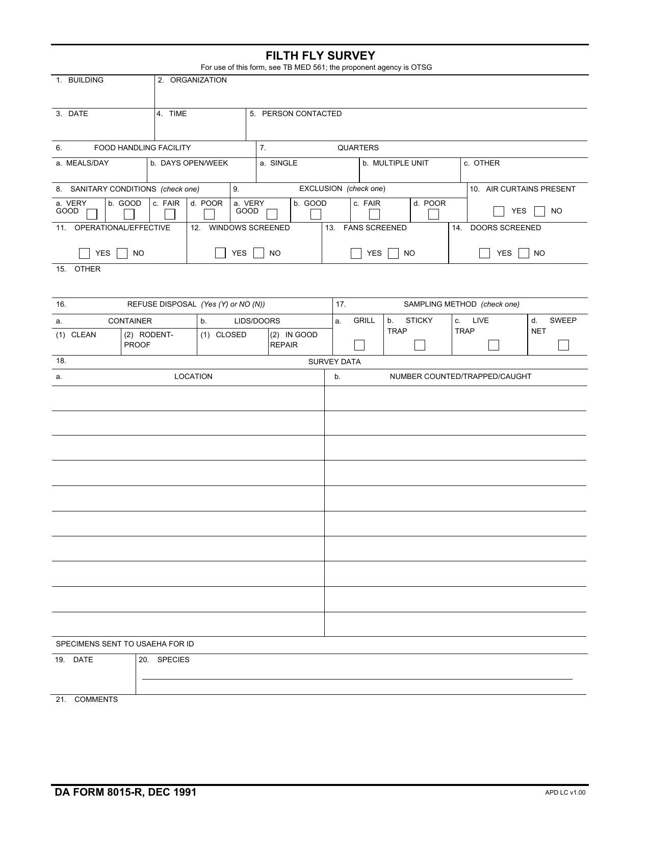 Download da Form 8015-R