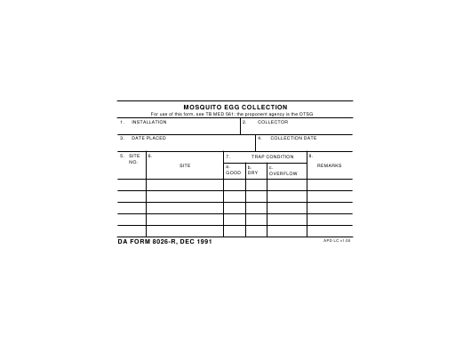 Download da Form 8026-R