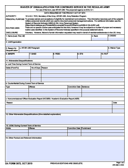 Download da Form 3072