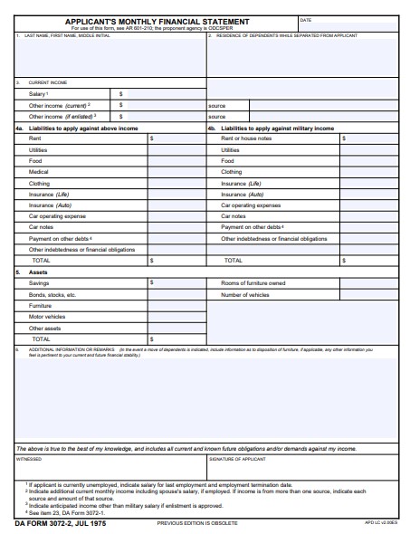 Download da Form 3072-2