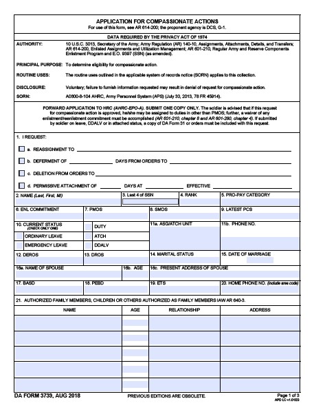 Download da Form 3739