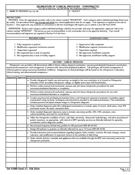 Download da Form 5440-31