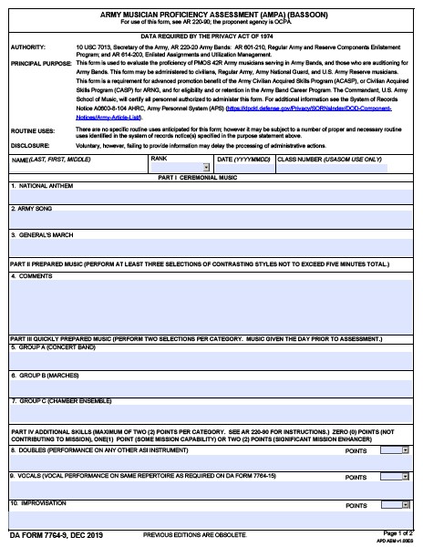 Download da Form 7764-9