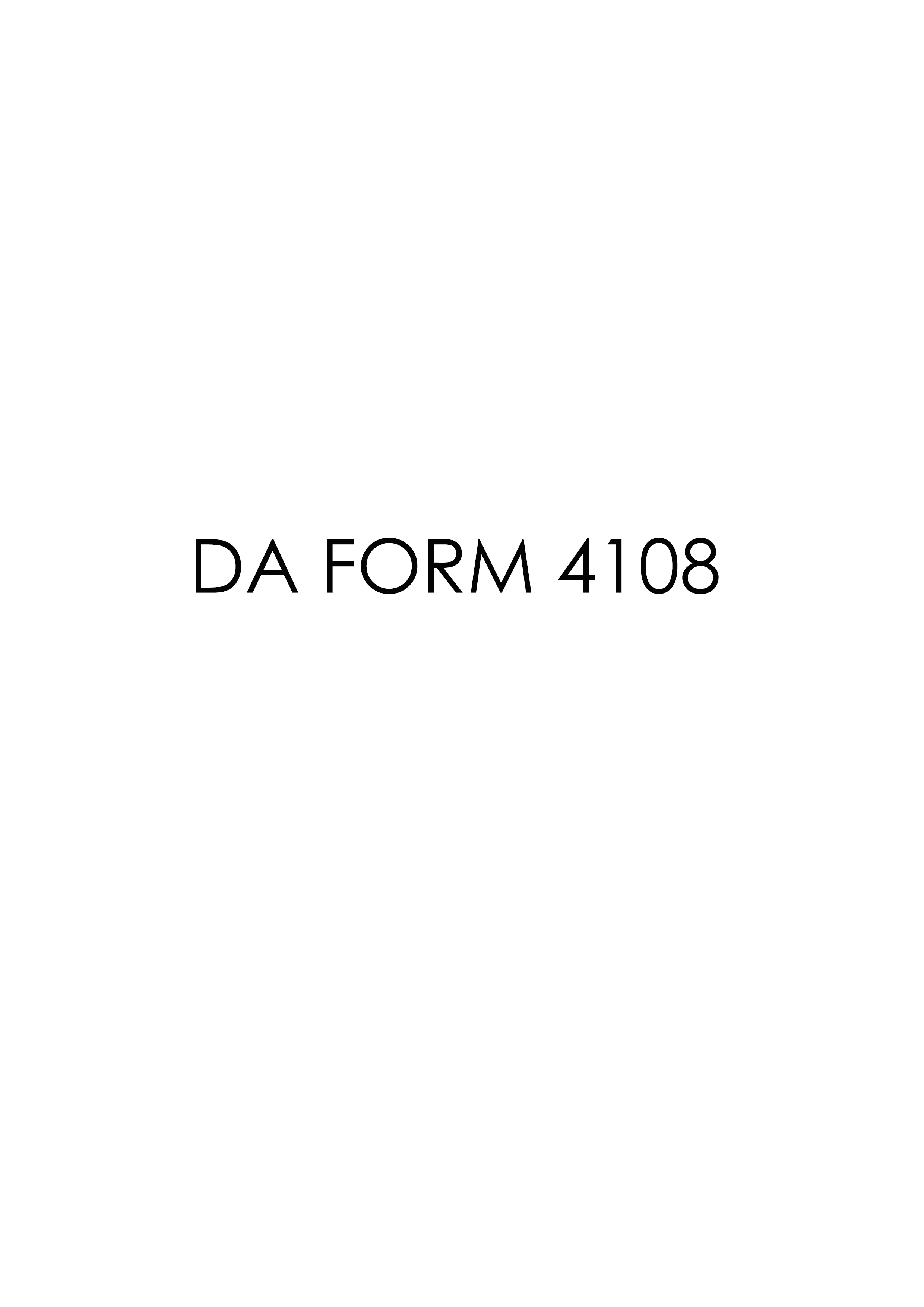 Download da Form 4108