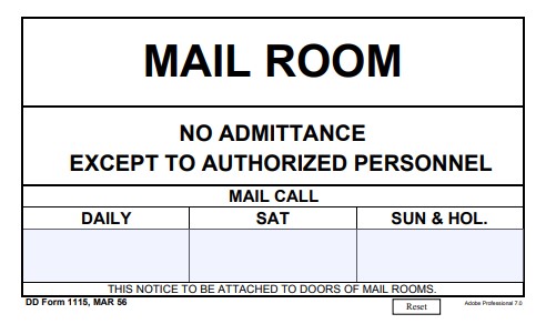 Download dd Form 1115