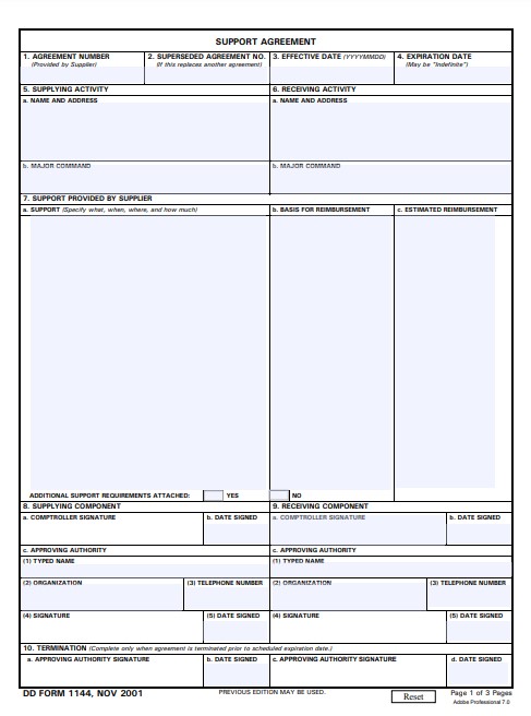 Download dd Form 1144