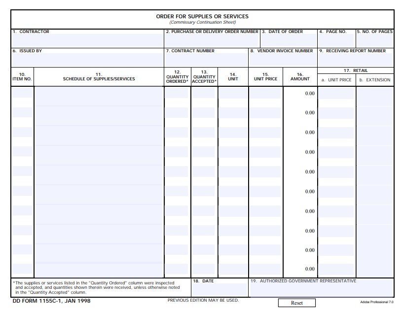 Download dd Form 1155C-1