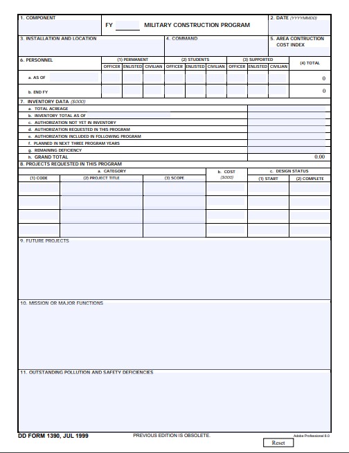 Download dd Form 1390